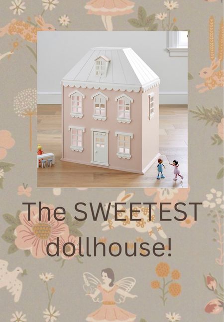 Christmas gift birthday present idea little girl pink dollhouse scallop doll house 

#LTKkids #LTKbaby #LTKHoliday