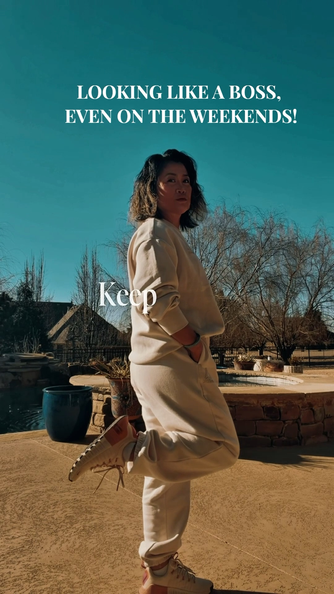 🚨 Clearance Alert 🚨 
What I love about this outfit: 
🤍 Light colors keep it polished.
🤍 Comfortable enough to lounge.
🤍 Polished enough to run things.
🤍 Boss lady comfort mode 🤍
The Cinched Hem or Jogger style is petite friendly for this 5ft powerhouse. 



#LTKootd #LTKPetite #LTKOver40