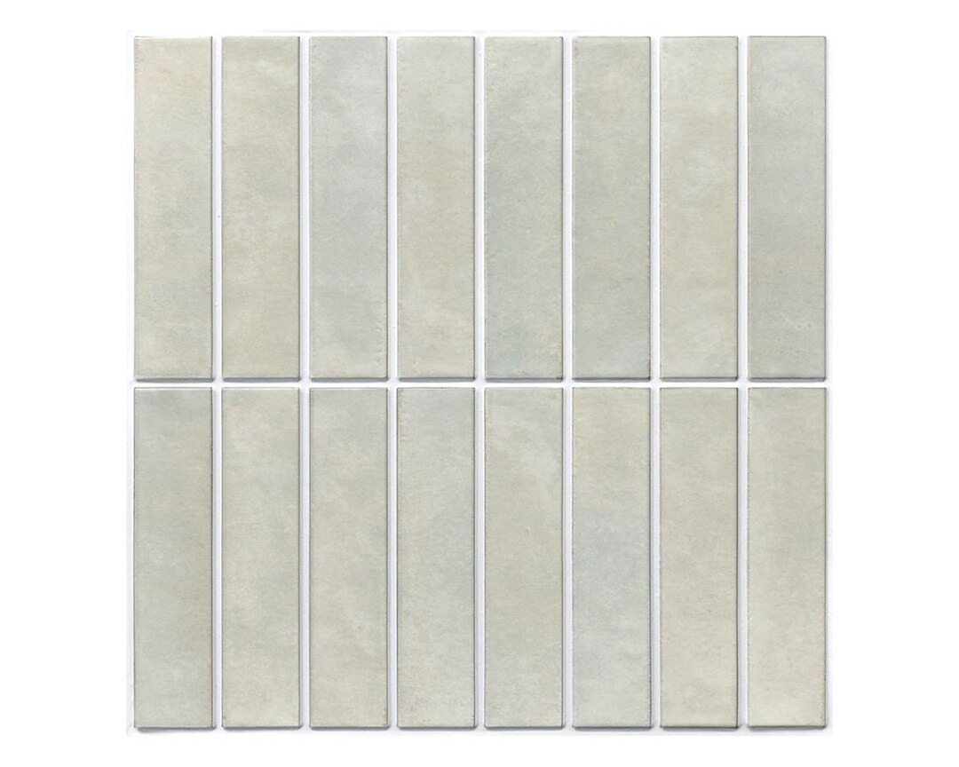 10Pcs | 3D Mosaic Peel and Stick Tile Backsplash, Easy DIY Vintage Green Peel and Stick Wall Tile... | Etsy (US)