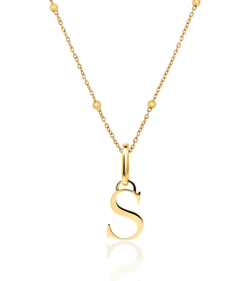 Initial Necklace (Gold) | Abbott Lyon