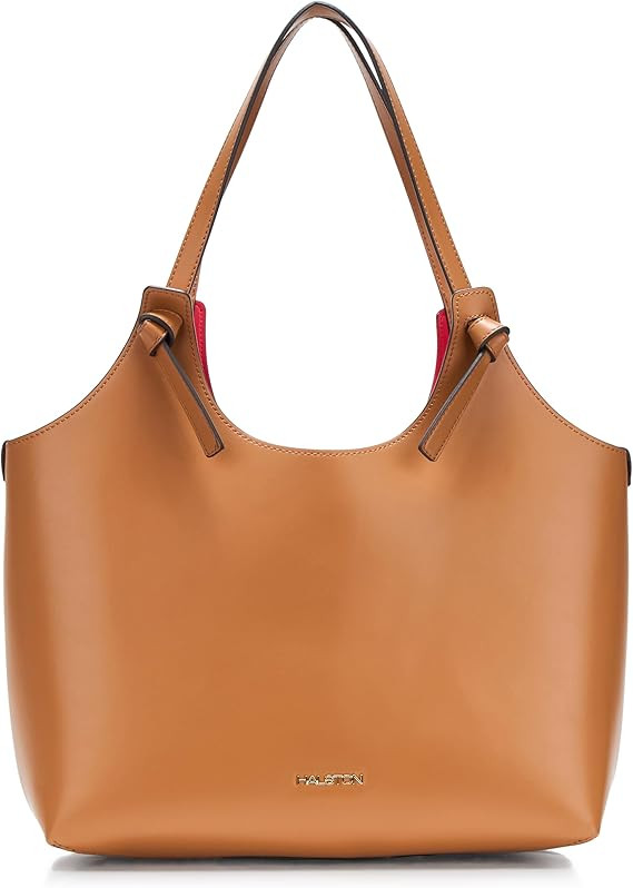Halston Brooke Calf Magnetic Snap Tote | Amazon (US)