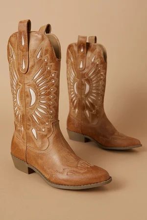 Bandera Cut Out Western Boots | Altar'd State