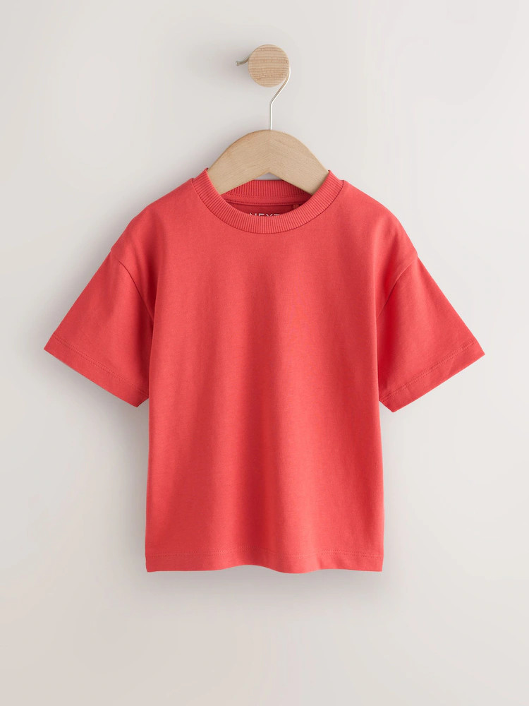 Red Short Sleeve Plain T-Shirt (3mths-7yrs) | Next US