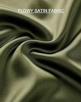 BTFBM 2026 Womens Spring Summer Long Satin Skirt Silk Elegant High Waist Cocktail Party Wedding F... | Amazon (US)