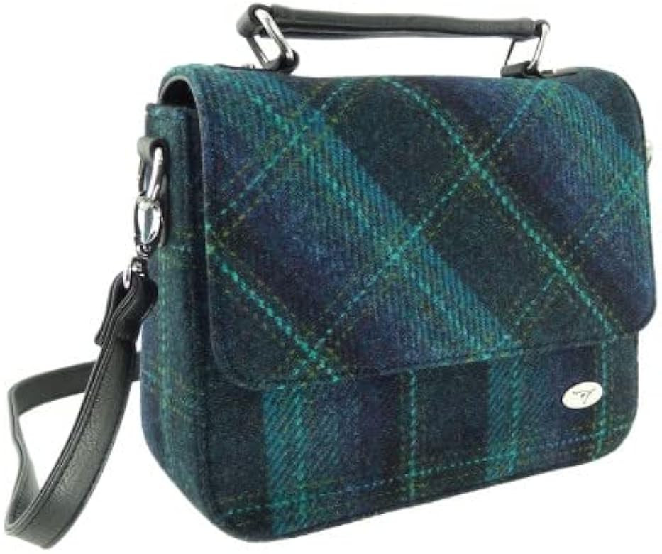 Glen Appin Harris Tweed 'Thurso' Square Bag | Amazon (US)