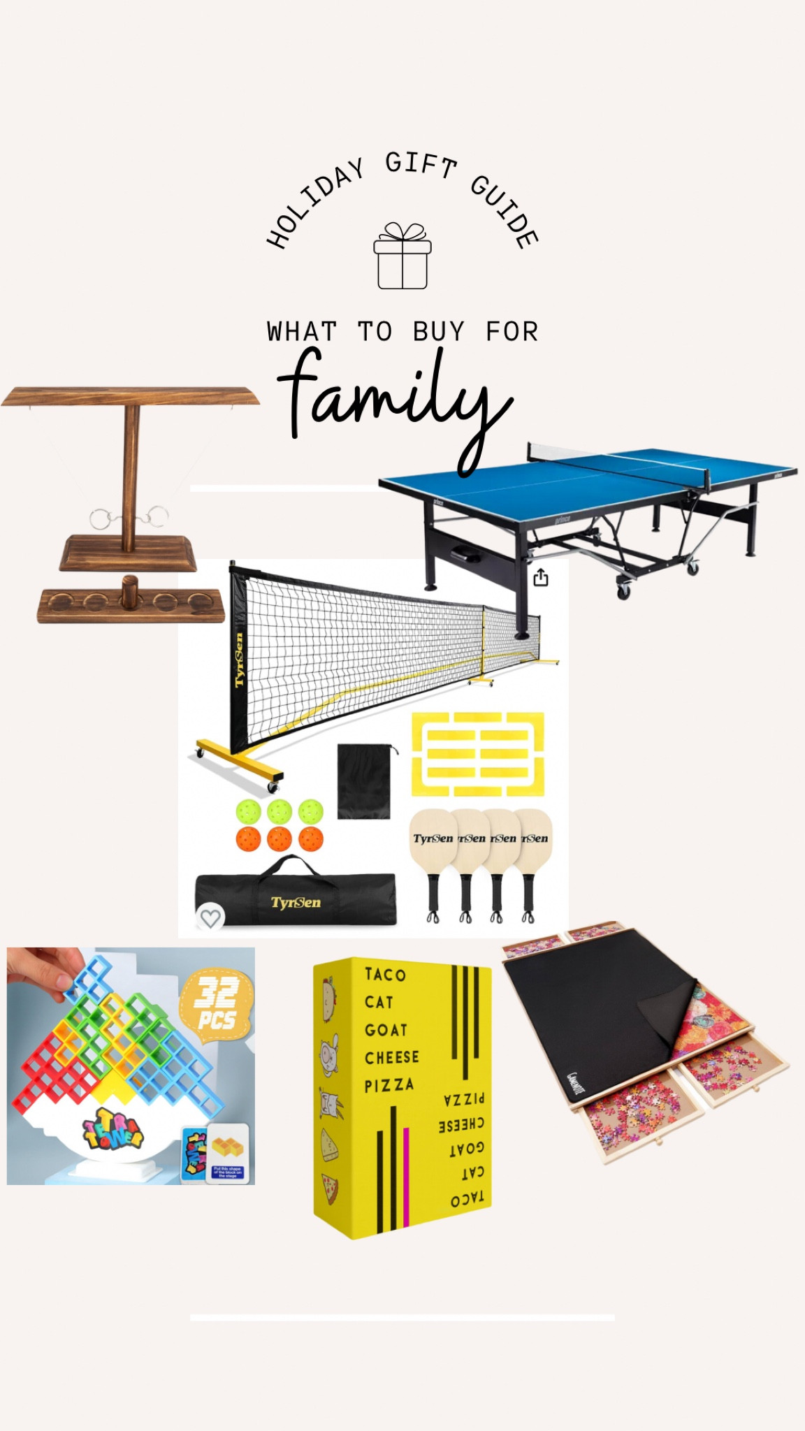 Great gifts for family game nights 

#LTKHoliday #LTKGiftGuide #LTKkids