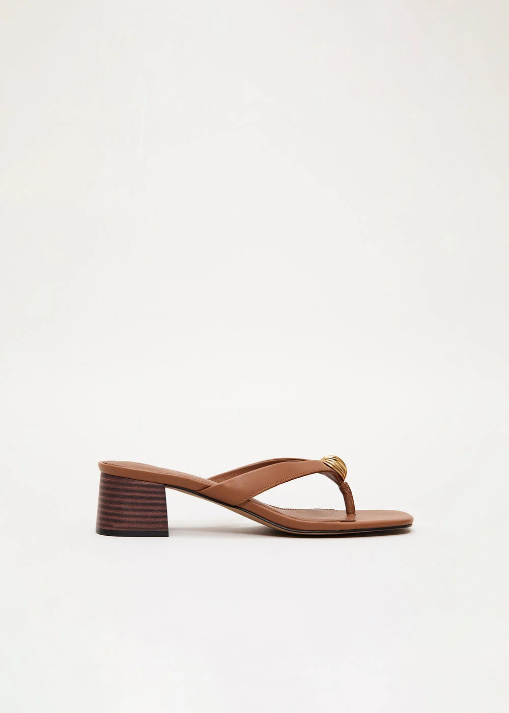 Metal Trim Toe Post Heeled Sandals | Phase Eight UK | | Phase Eight