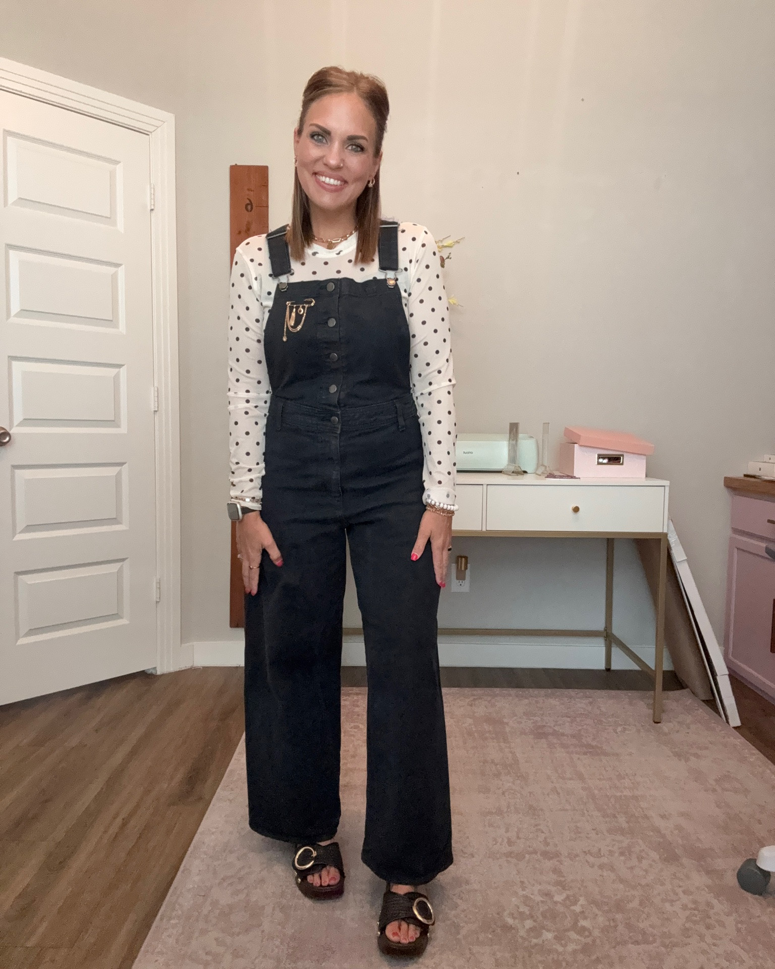 Who says workwear has to be boring? Definitely in my polka dot era!

#LTKootd #LTKgrwm #LTKWorkwear
