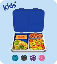 Bentgo Kids 5-Compartment Leak-Proof Bento-Style Lunch Box (Whimsy & Wonder Collection) - Ideal f... | Amazon (US)