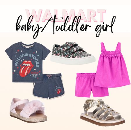 Walmart baby girl and toddler girl new arrivals for summer

Summer outfit, sandal, toddler style, baby girl 

#LTKfindsunder50 #LTKstyletip #LTKbaby