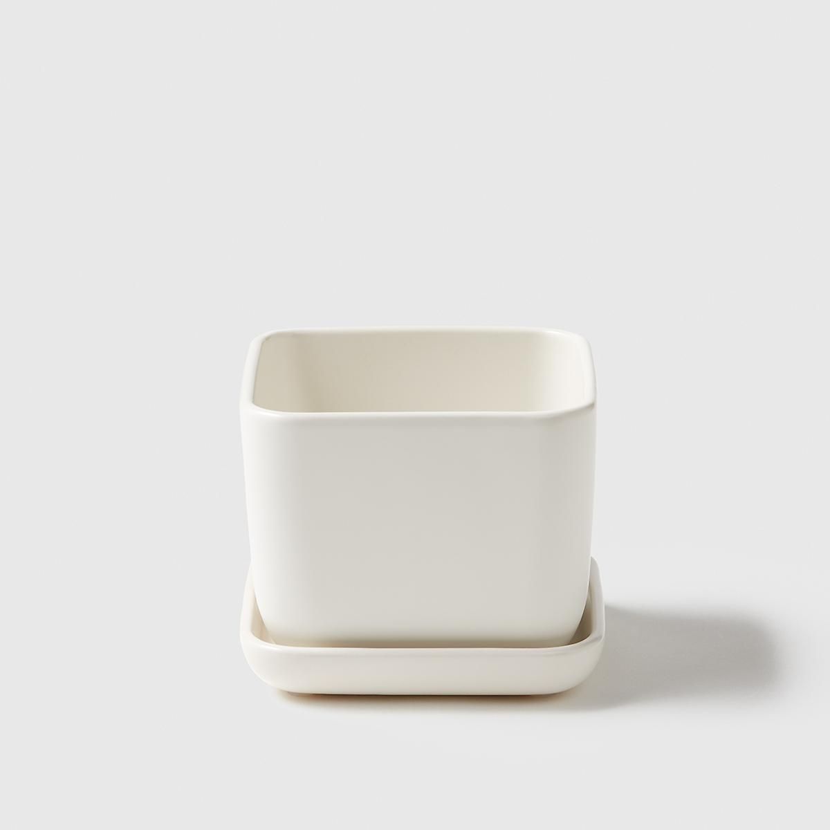 Marie Kondo Small Ceramic Berry Colander Cloud White | The Container Store