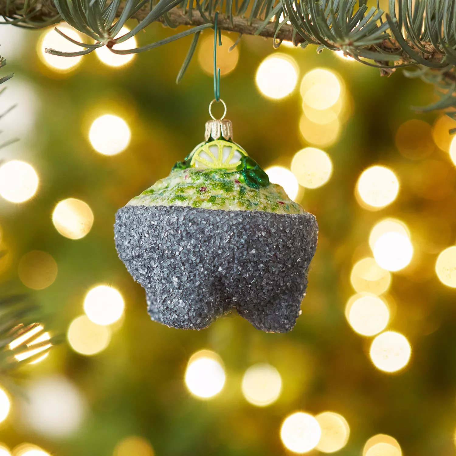 Sur La Table Guacamole Glass Ornament | Sur La Table