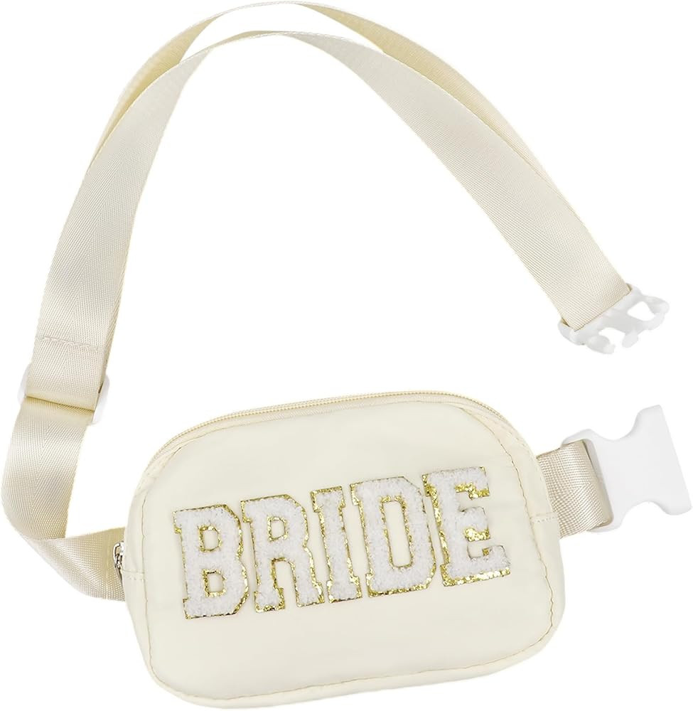 Lamyba Bachelorette Gifts for Bride Fanny Pack, Bride to be Gifts for Bridal Shower Party Wedding... | Amazon (US)