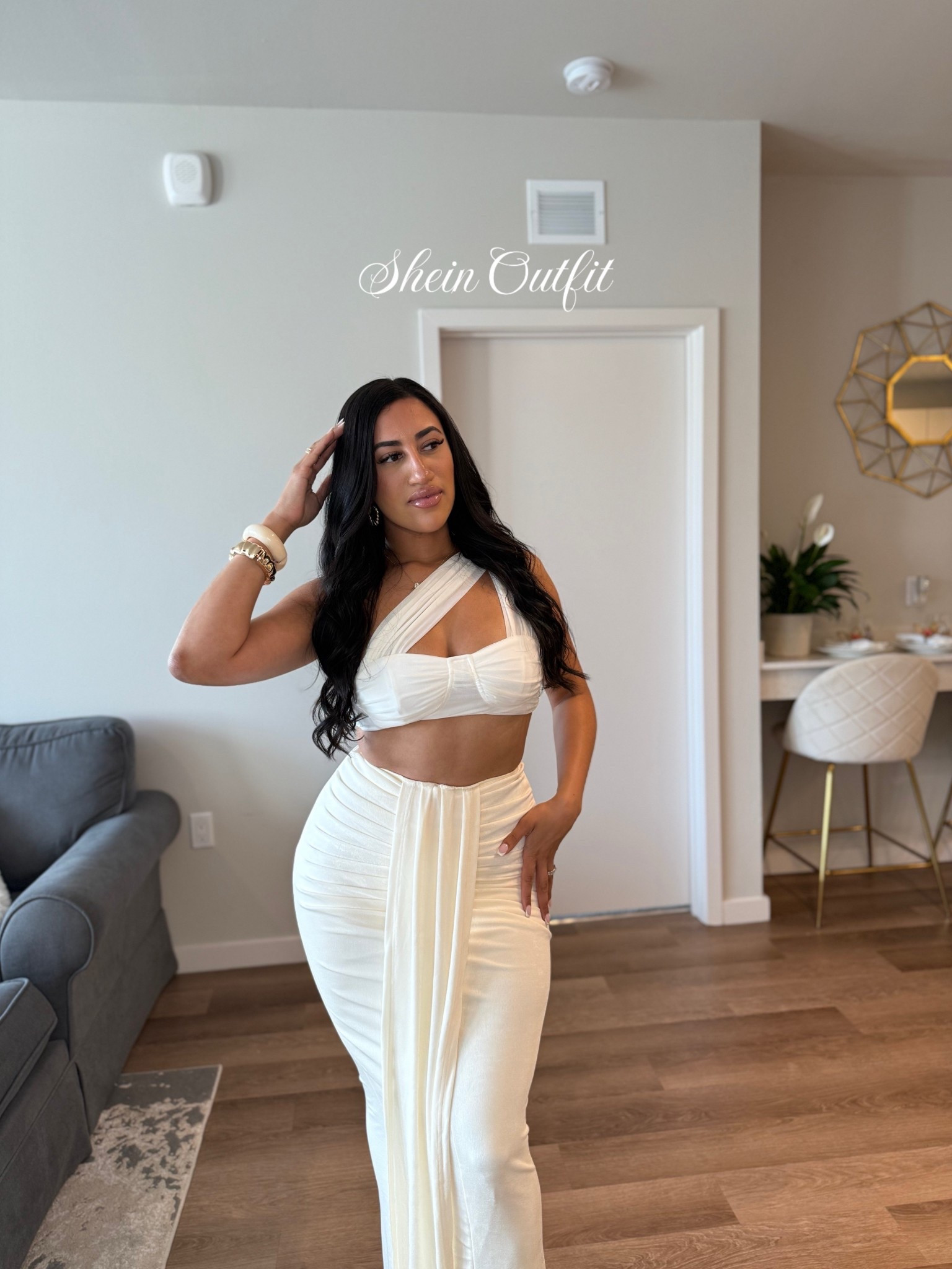 SHEIN skirt outfit 🥂 size small for both. 

Vacation outfit 
Birthday outfit 
Summer outfit 
Maxi skirt 
Elegant outfit 

#LTKFindsUnder50 #LTKStyleTip