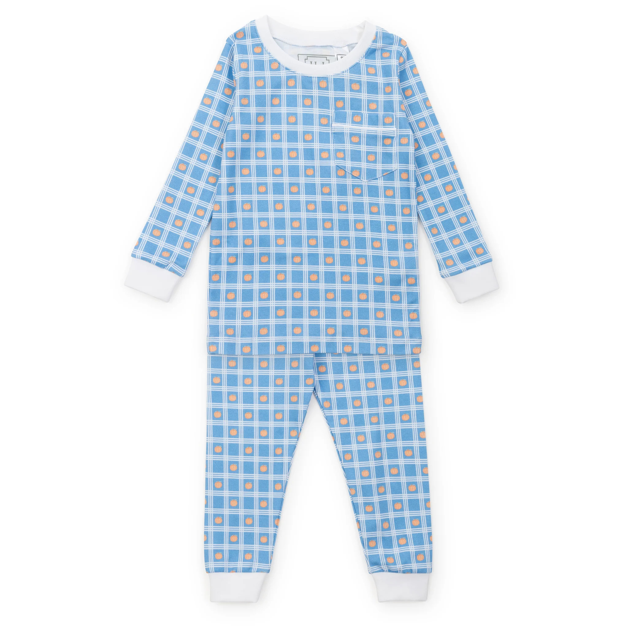 Bradford Boys' Pajama Pant Set Pumpkin Plaid | Lila and Hayes