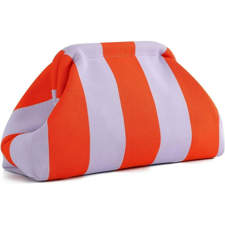 Summer Beach Clutch Purses for Women Woven Crochet Handbags Dumpling Clutch Ruched Cloud Purse Ca... | Walmart (US)