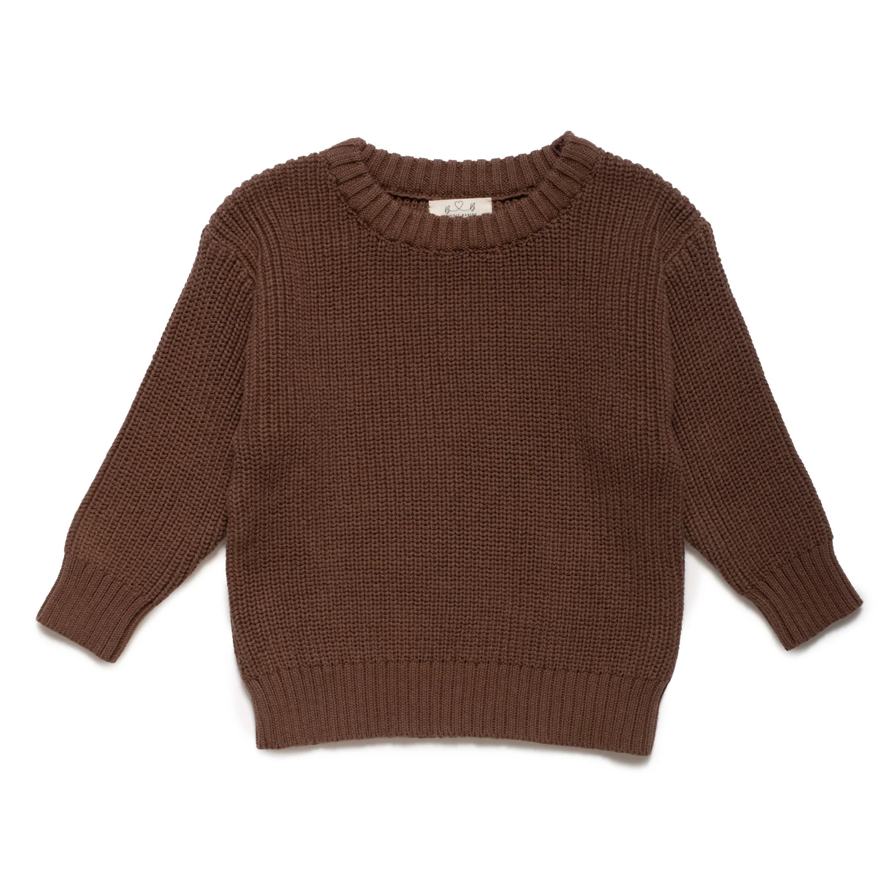 Mocha Knit Sweater | Bandit Babies