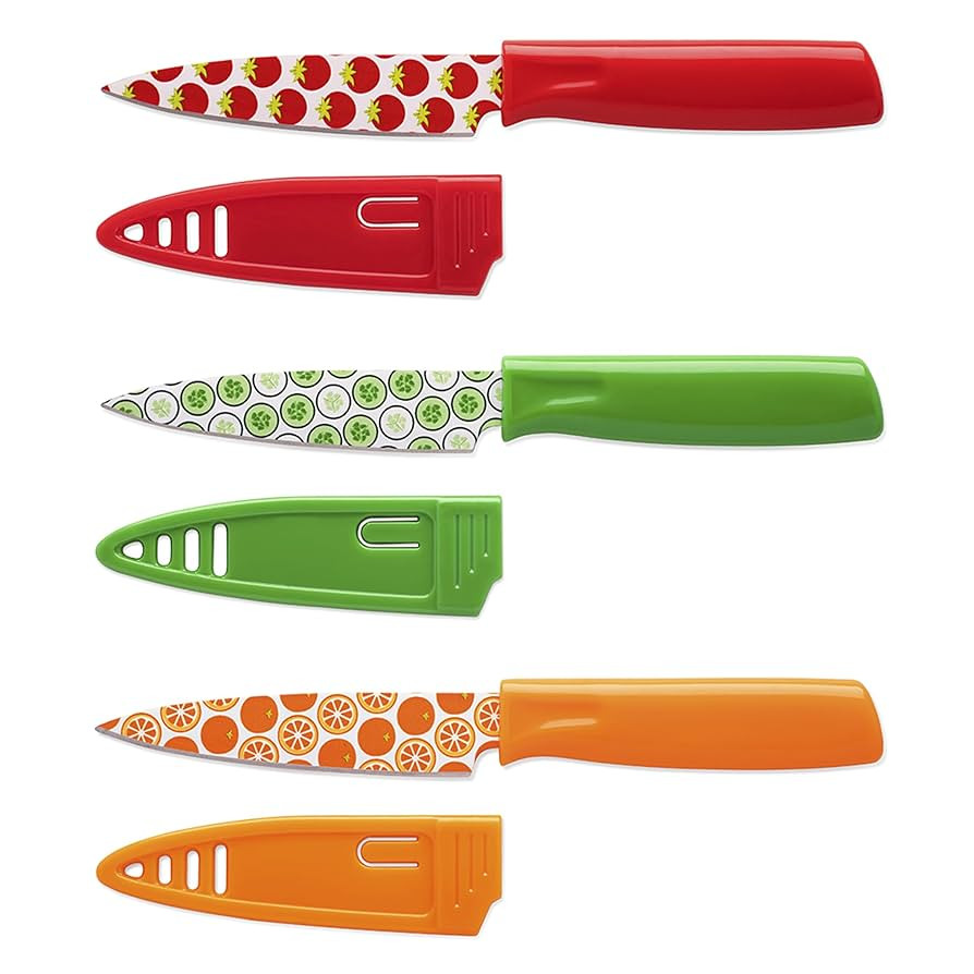 Hampton Forge – 3 Piece Printed Paring Knives with Blade Guards | Amazon (US)