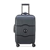 DELSEY Paris Chatelet Hard+ Hardside Luggage with Spinner Wheels, Black, Carry-on 21 Inch | Amazon (US)