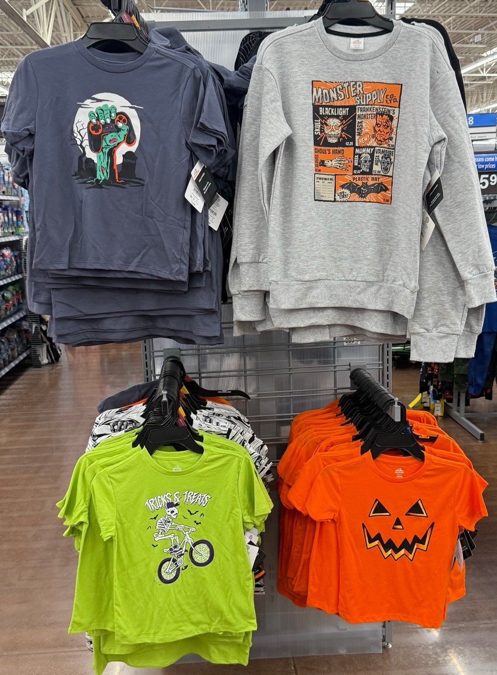 Boys last-minute Halloween shirts skeleton pumpkin green Nintendo hand monster supply short sleeve long sleeve shirts 

#LTKHalloween #LTKKids #LTKFindsUnder50