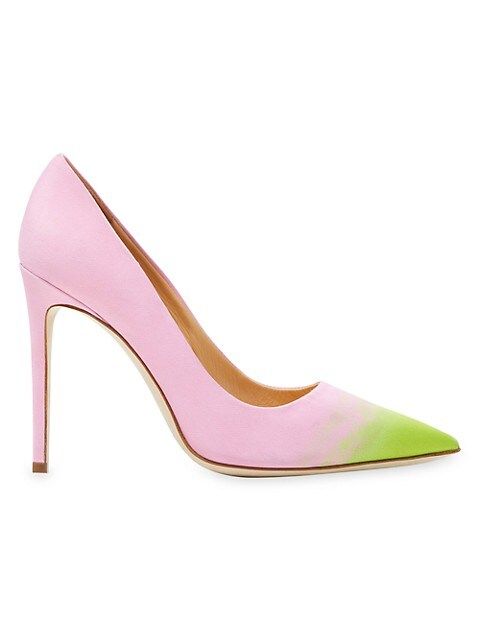 Satin Pointed-Toe Pumps | Saks Fifth Avenue