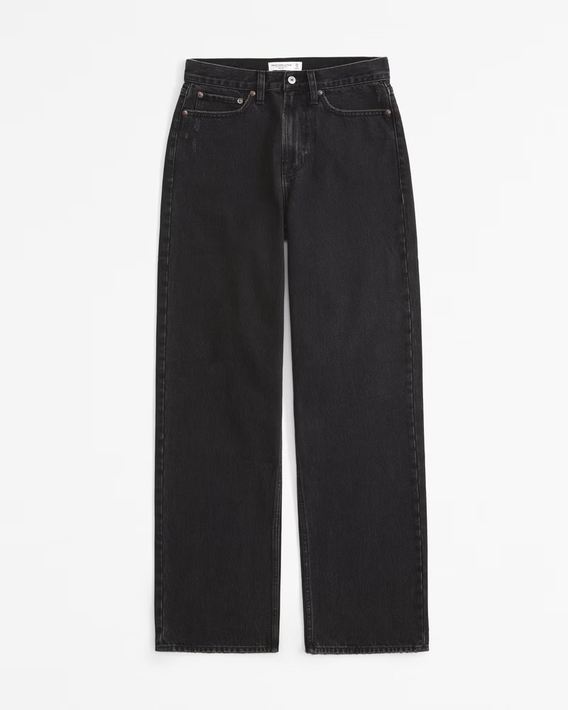 Mid Rise Slouchy Jean | Abercrombie & Fitch (US)