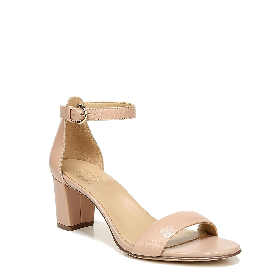 Naturalizer Womens Vera Ankle Strap Block Heel Dress Sandal | Amazon (US)