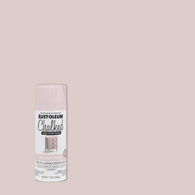 Rust-Oleum 12oz Chalked Ultra Matte Spray Paint Blush Pink | Target