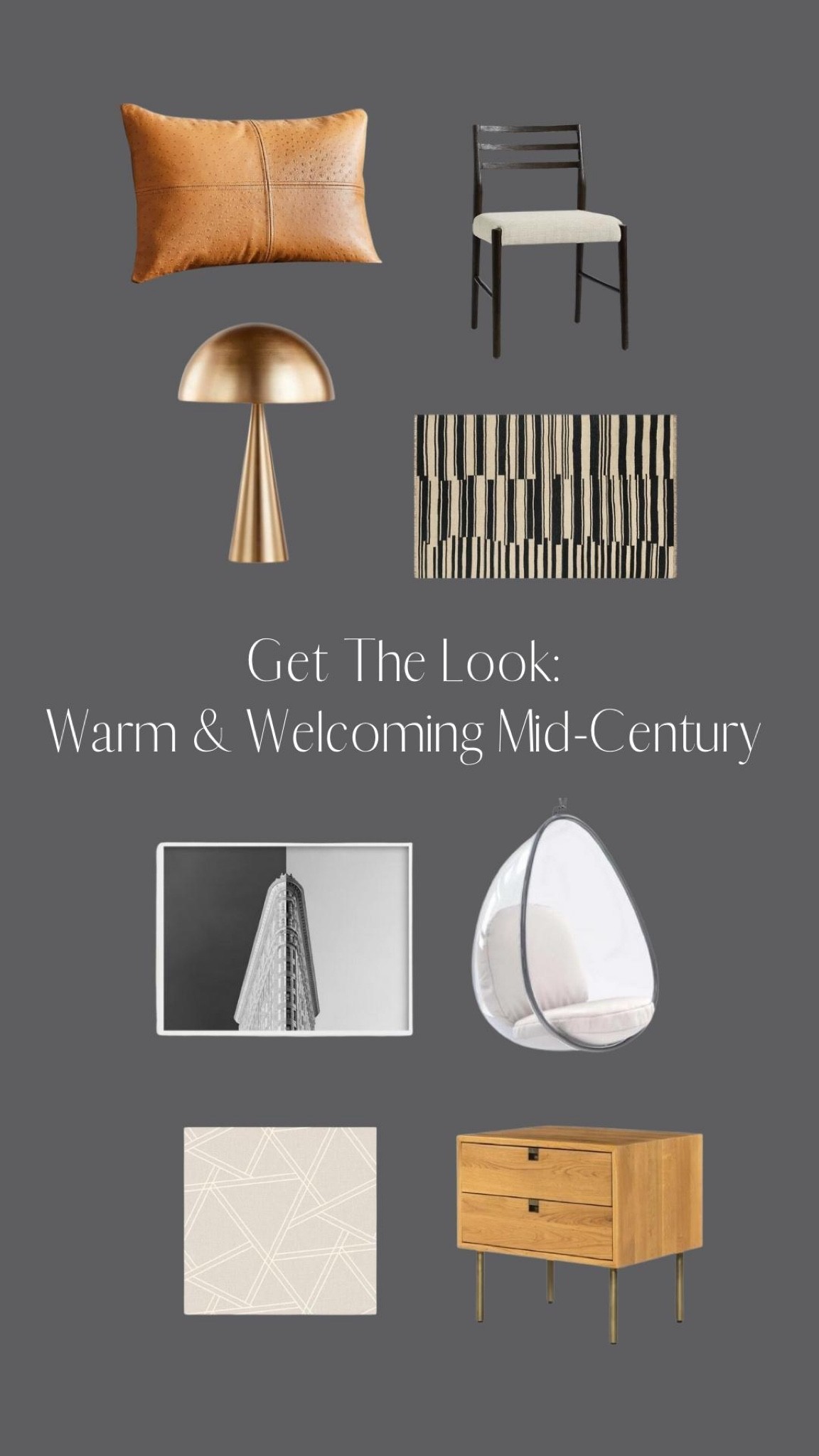 Get the look from my newest project - a warm and welcoming Mid-Century design! 

#LTKhome