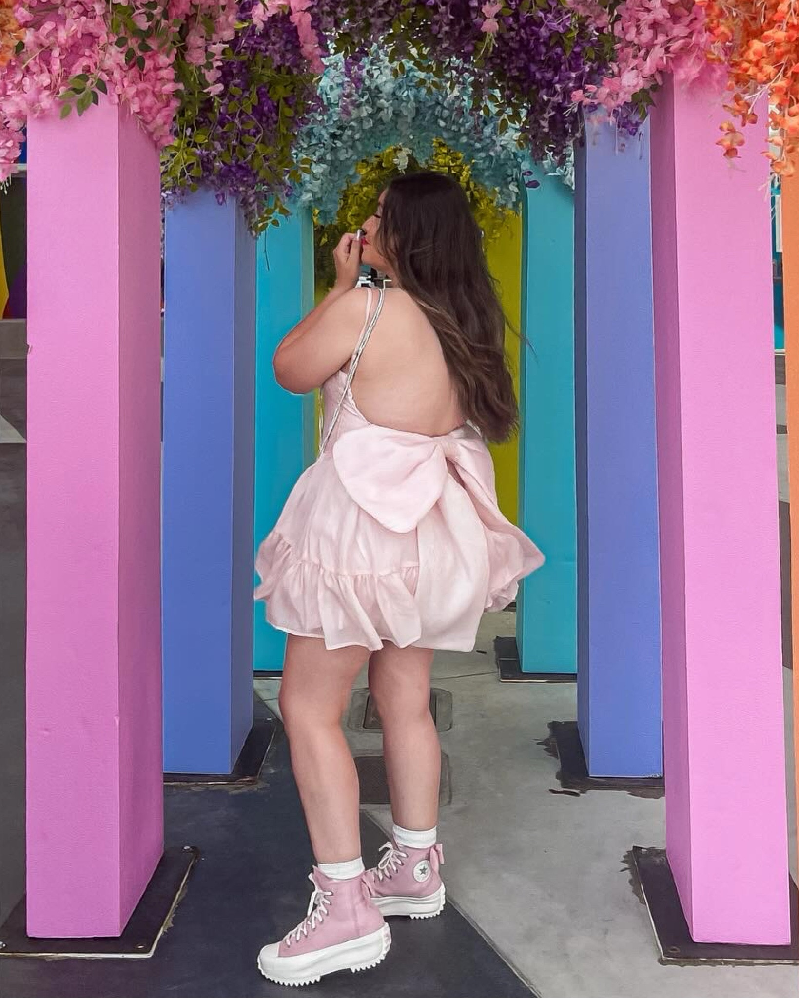 Backless with a bow, Say less! 🎀😮‍💨 This dress is gorgeous and was the perfect addition to my birthday weekend celebration in SD. 🎂

Link to dollskill dress: https://www.dollskill.com/products/this-magic-moment-mini-dress-pink#LTKstyletip #LTKfindsunder50

#LTKSeasonal
