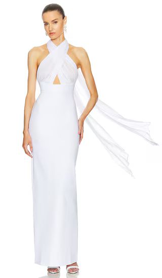 The Amber Dress in White | Revolve Clothing (Global)
