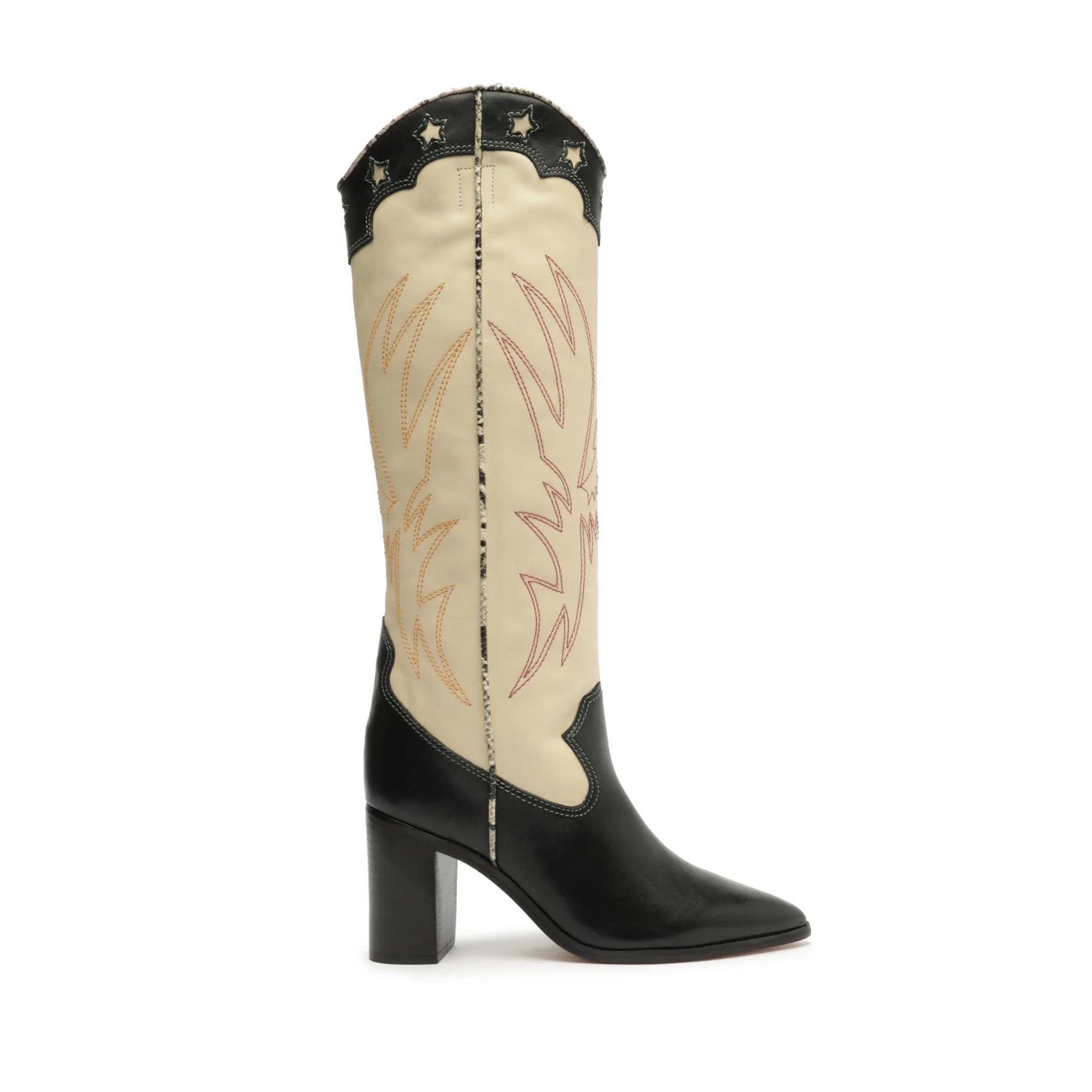 Maryana Block Casual West Atanado Prime Leather Boot | Schutz Shoes (US)