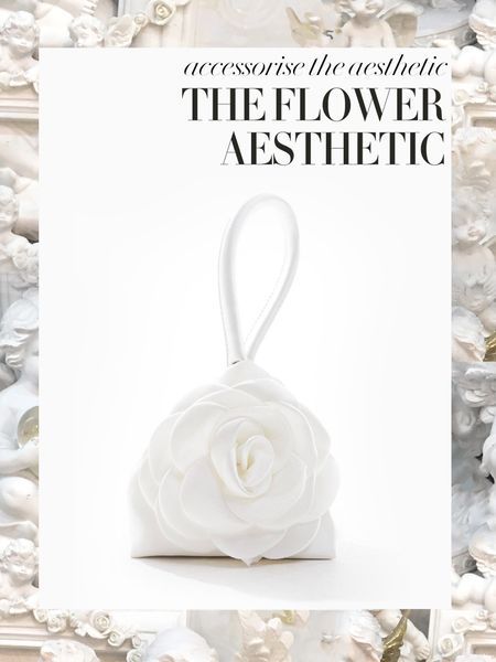Accessorise the aesthetic - flowers 🌺
Flower bag | Wedding bags | Bride accessories | White 3d flower | spring florals 

#LTKitbag #LTKwedding #LTKparties