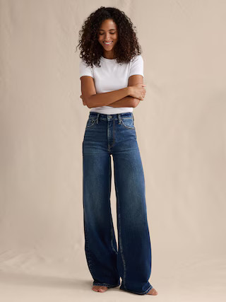 The Icon Classic Wide-Leg Jean | Banana Republic (US)