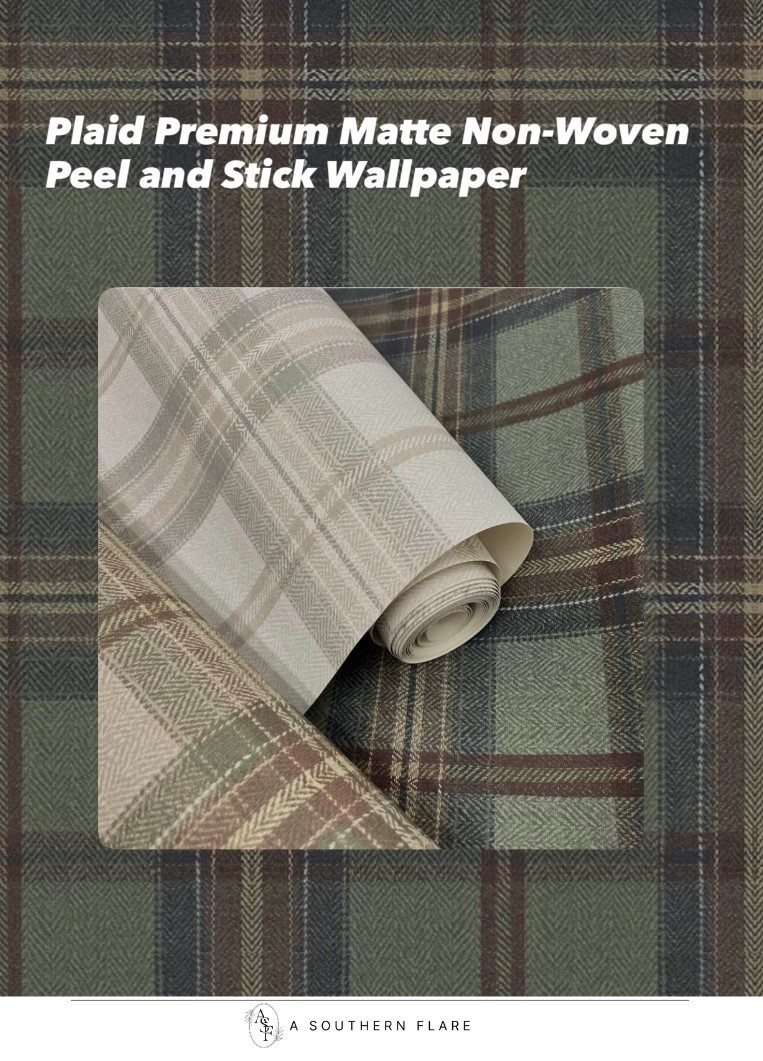 Plaid Wallpaper/Ralph Lauren Vibes

#LTKHome #LTKFindsUnder50 #LTKFindsUnder100