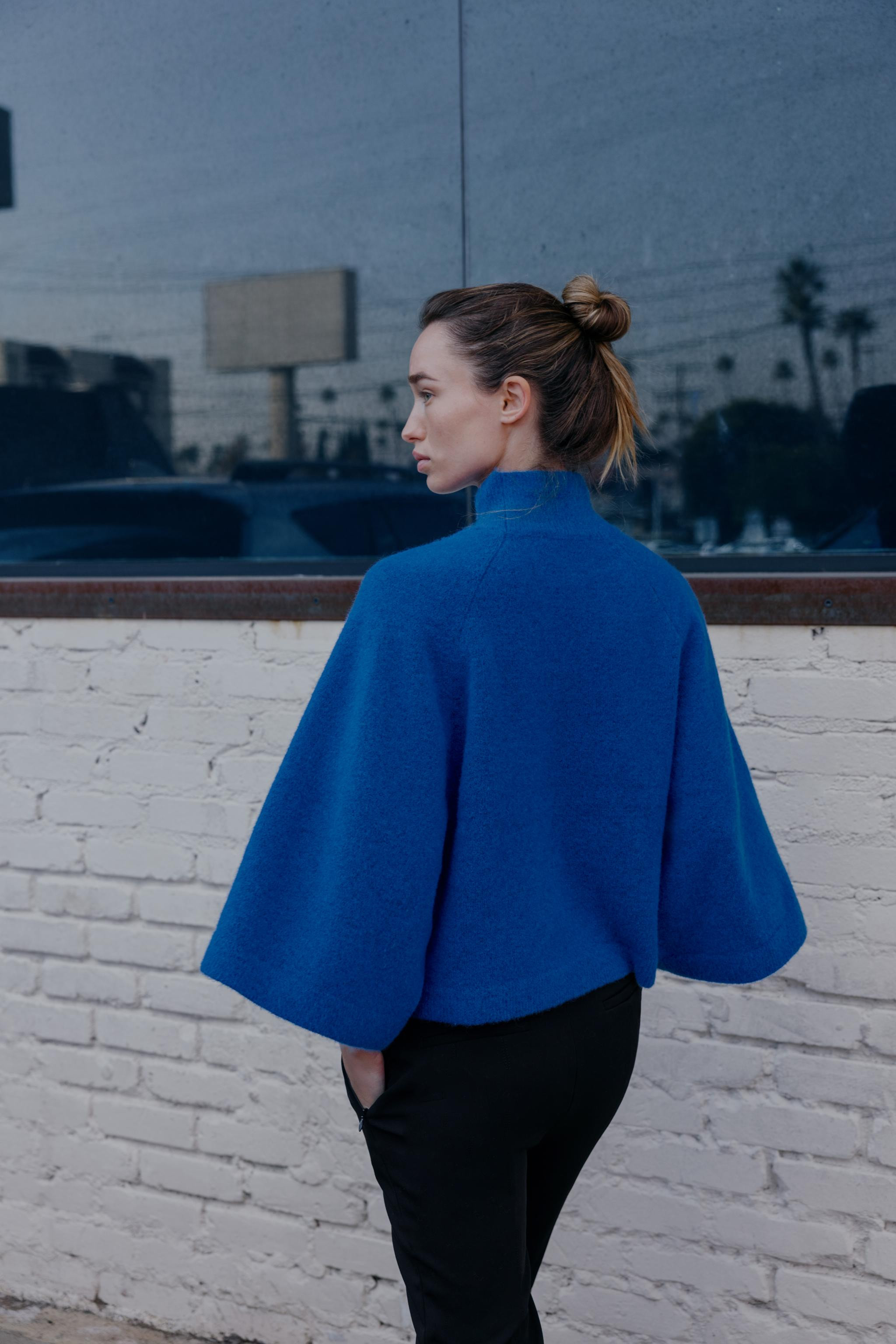 WIDE SLEEVE KNIT JUMPER | Zara US