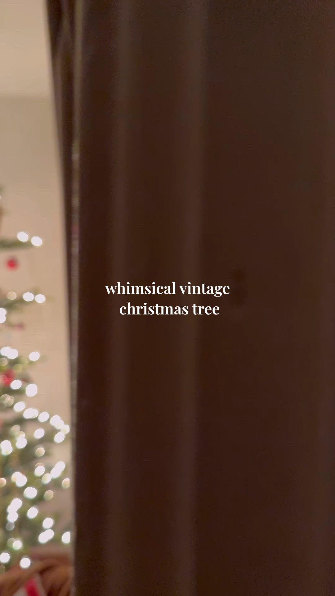 My whimsical vintage Christmas tree with bright, colorful ornaments, shiny brite ornaments, vintage & vintage inspired ornaments, and finish off with tinsel. Added a vintage inspired scalloped tree skirt underneath that says “merry Christmas”!

#LTKHoliday #LTKGiftGuide #LTKHome