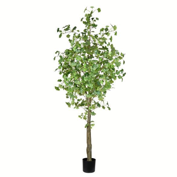 Vickerman Artificial Potted Ginkgo Tree. | Target