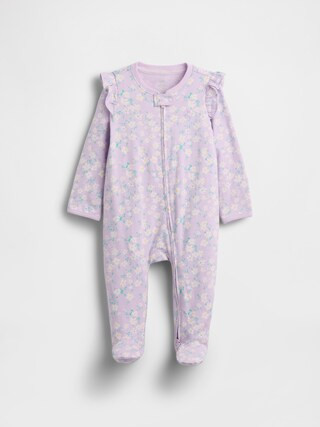 Baby First Favorites Organic Cotton Footed One-Piece | Gap (US)