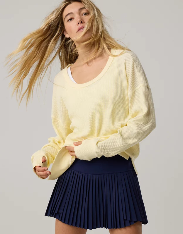 OFFLINE By Aerie Wow! Waffle T-Shirt | Aerie