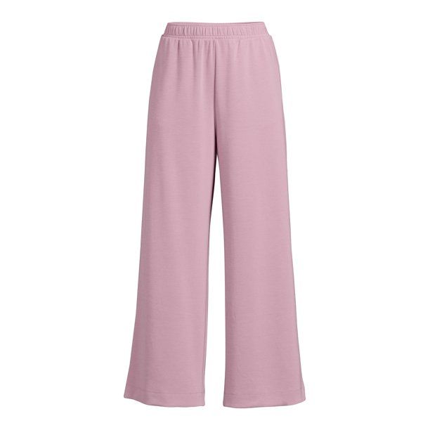 Avia Women's Athleisure Wide Leg Lounge Pants - Walmart.com | Walmart (US)