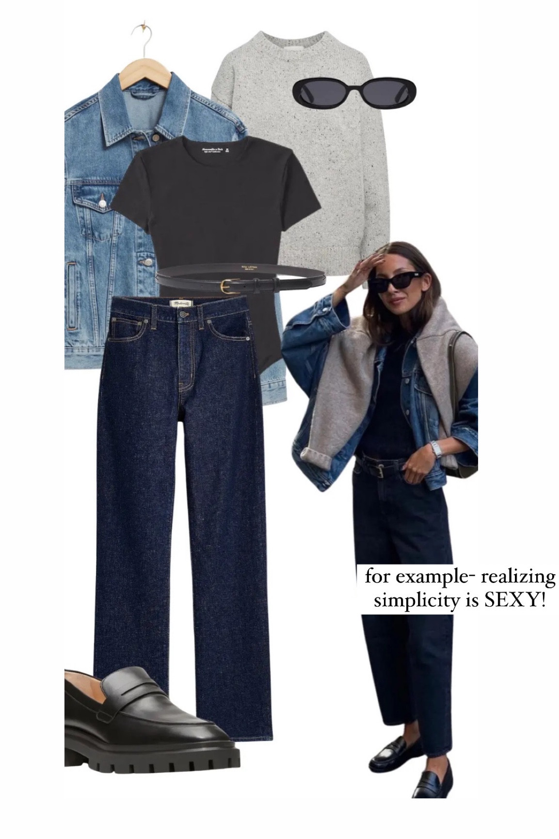 simplicity for fall work or weekend ootd

#LTKstyletip #LTKfindsunder50 #LTKxMadewell