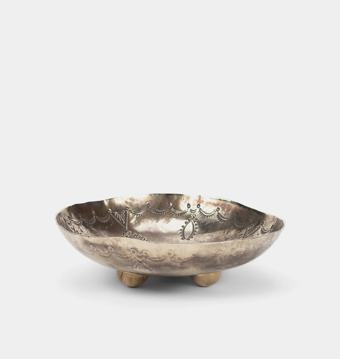 Small Stamped Round Dish | Amber Interiors