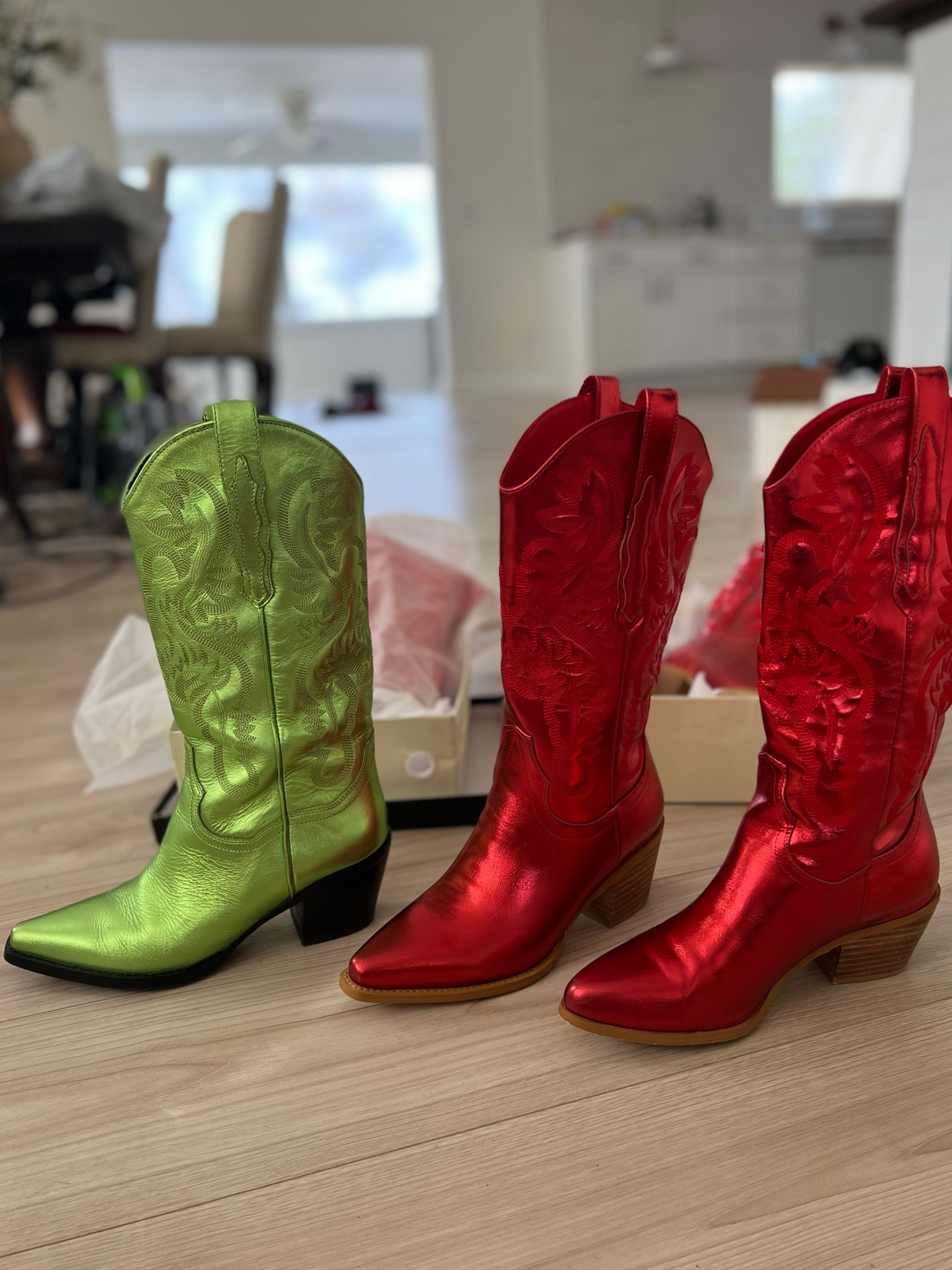 One of these is $270, one is around $60 & one is under $50 😳🙌🏼

The Dagget boot dupes are so good. The stitching and height of boot are identical. Obviously the sole is a different color and one dupe has a more rounded toe BUT the quality and price are a win! 

They come in so many colors. I linked them all  

#LTKFestival #LTKsalealert #LTKshoecrush