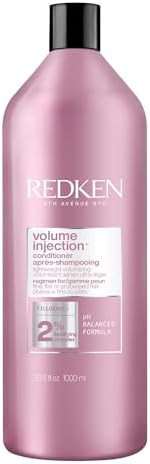 Redken Volume Injection Conditioner For Fine Hair - Adds Lift & Body, Volumizing & Detangling Wit... | Amazon (US)