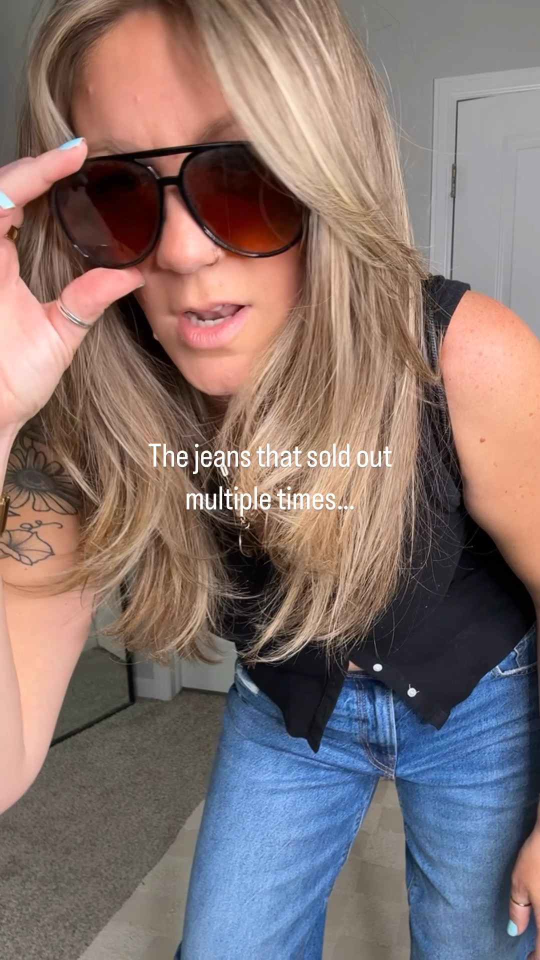 BACK IN STOCK!! Stovepipe cuffed jeans!
Now available in extra long length and currently 30% off! 🙌🏻 Wearing a 10 long, 
medium top, 11 shoes 

Spring, casual outfits, tall mom style

#LTKSaleAlert #LTKMidsize #LTKOver40