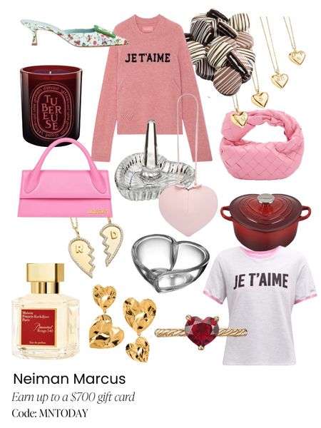 Valentine’s Day gift guide for her! Love these pink options 💗 Shop for up to a $700 gift card at Neiman Marcus with code NMTODAY

#LTKSeasonal #LTKsalealert #LTKGiftGuide
