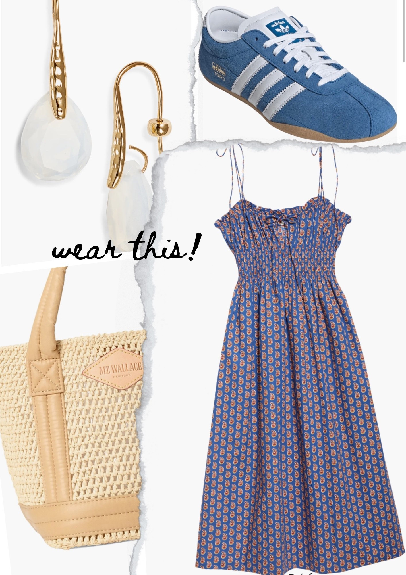 Summer outfit!!
Summer dress
Adidas sneakers 