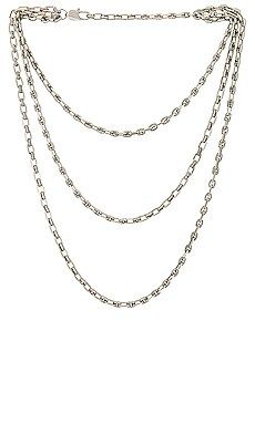 EMMA PILLS Chain Reaction Necklace in Silver from Revolve.com | Revolve Clothing (Global)