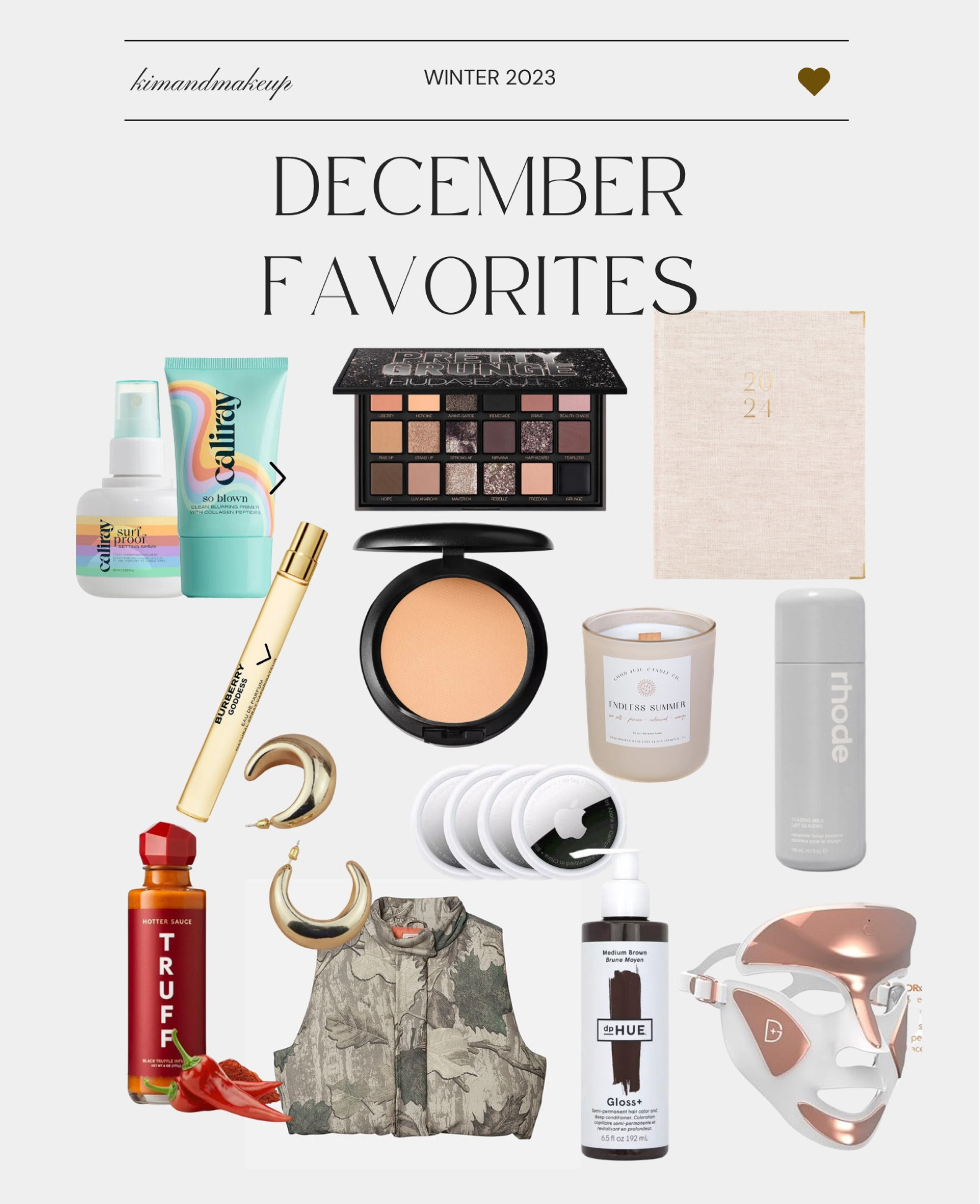 Monthly faves: December 

#LTKmidsize #LTKstyletip #LTKMostLoved